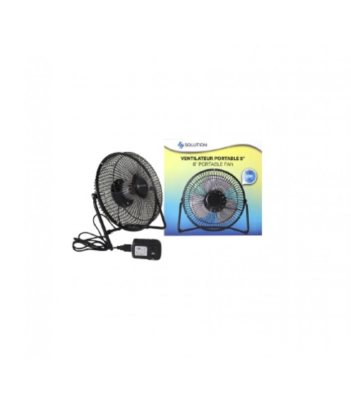 Ventilateur portable 8 de Solution