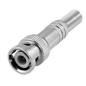 Connecteur BNC à ressort pour câble coaxial RG59 et RG6