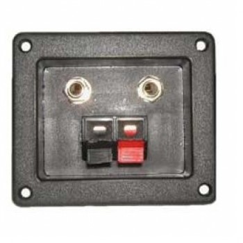 Terminal en forme Carré pour boîte de son avec Entrée 1/4"