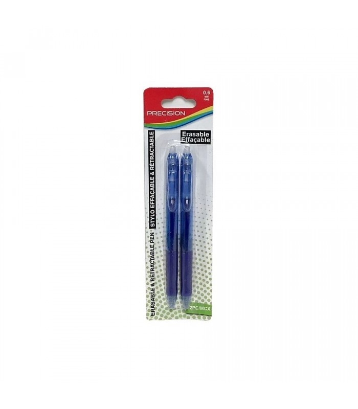 Precision Erasable & Retractable pen - Pack of 2