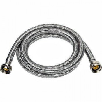 Stainless Steel Washing Machine Hose 3/4 in.x 72 in.