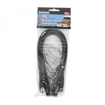 Sangle en caoutchouc élastique 15 po. de Stinson - Pauqet de 2