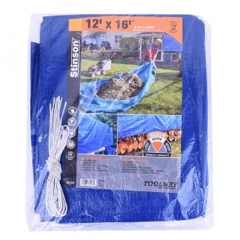 Stinson Tarpaulin 12 ft x 16 ft Blue
