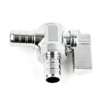 Robinet d'arrêt coudé quart de tour PEX 1/2 po x 1/2 po. de StreamWay