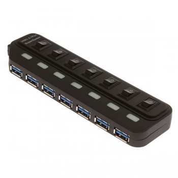 Concentrateur USB 3.0 à 7 ports Superspeed