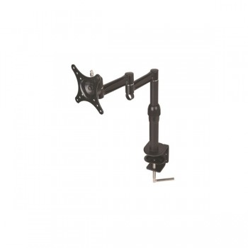 Global Tone Desktop Mount Monitor Bracket 13-27in, 10kg, 75x75 100x100, Black