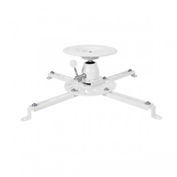 Support universel pour projecteur, pour plafond, 360 degrés, blanc de Global Tone