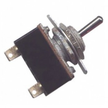 Interrupteur à levier unipolaire bidirectionnel (SPDT) 125V 10A de Power Pro Audio