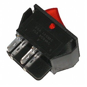 Power Pro Audio Light On/Off Rocker Switch 4P 125VAC 20A