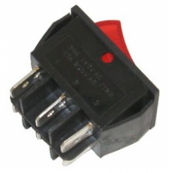 Power Pro Audio Light On/Off Rocker Switch 6P 125VAC 20A