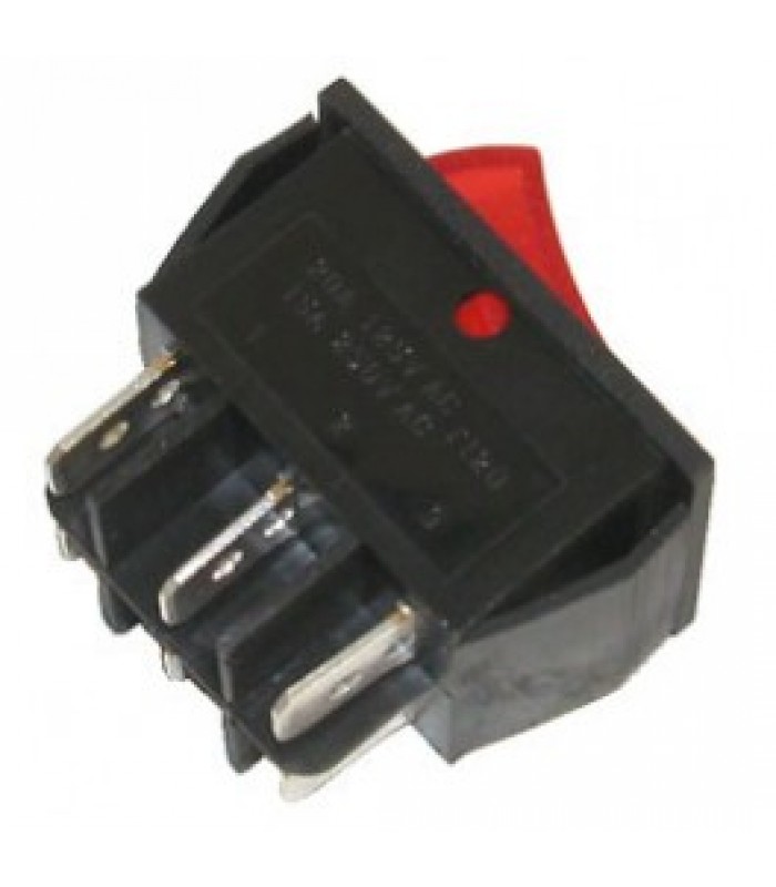 Power Pro Audio Light On/Off Rocker Switch 6P 125VAC 20A