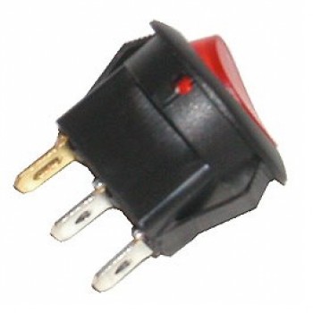 Interrupteur à bascule ON / OFF DEL 125VAC 13A - Rouge