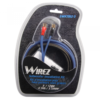 Wirez Subwoofer installation kits 12ga 3 ft.