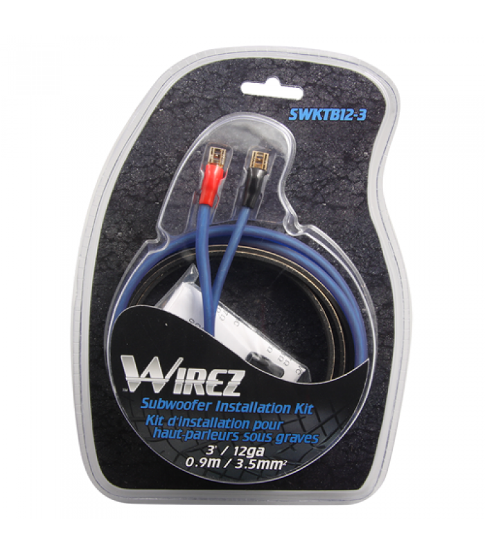 Ensemble dinstallation pour extrême grave 12 ga. de Wirez