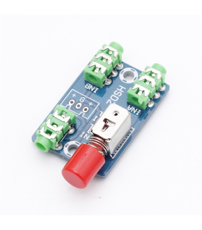 Switching Board Stereo audio Switch 3.5mm socket 2 in 1 out / 1 in 2 out