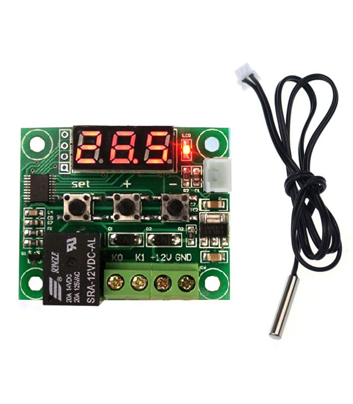 Thermostat numérique capteur de commutateur de commande de température Module 12V