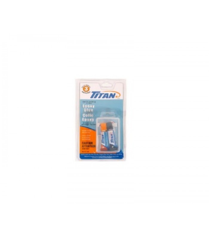 TITAN QUICK SETTING EPOXY GLUE 3ML (NET 6ML)