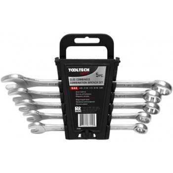 ToolTech 5PC COMBINATION WRENCH SET-SAE