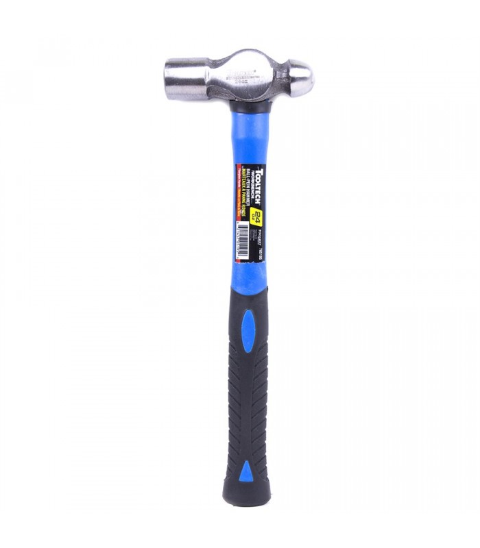 ToolTech Ball-Pein Hammer 24 oz with fiberglass handle