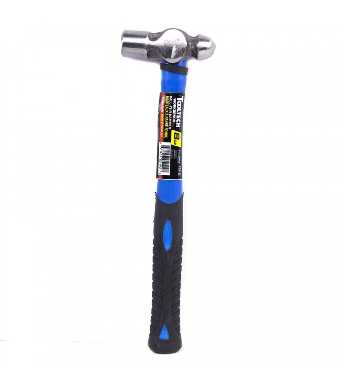 ToolTech Ball-Pein Hammer 8 oz with fiberglass handle