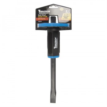 Ciseau à Froid avec protège-main 3/4 po x 12 po et tige 5/8 po. de Tooltech