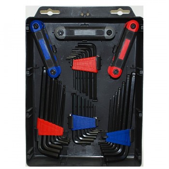 Tooltech Firm-Grip Hex Key Set - 55 pcs