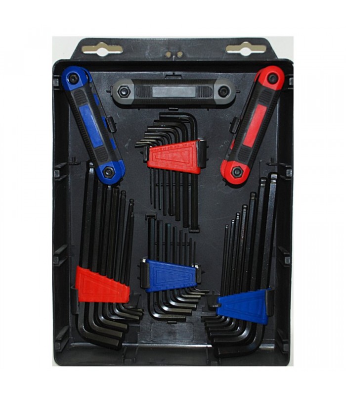 Tooltech Firm-Grip Hex Key Set - 55 pcs