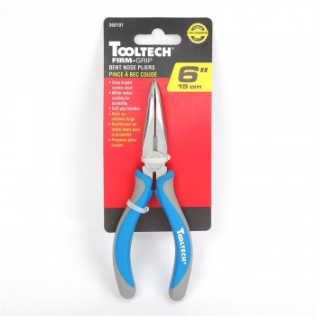 Tooltech FirmGrip Pince à bec coudé 15cm