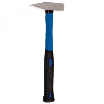 Marteau de machiniste 300g tout en caoutchouc poignée en acier de ToolTech