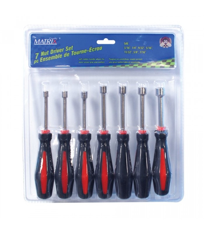 Tooltech Nut Driver Metric 7pc Set