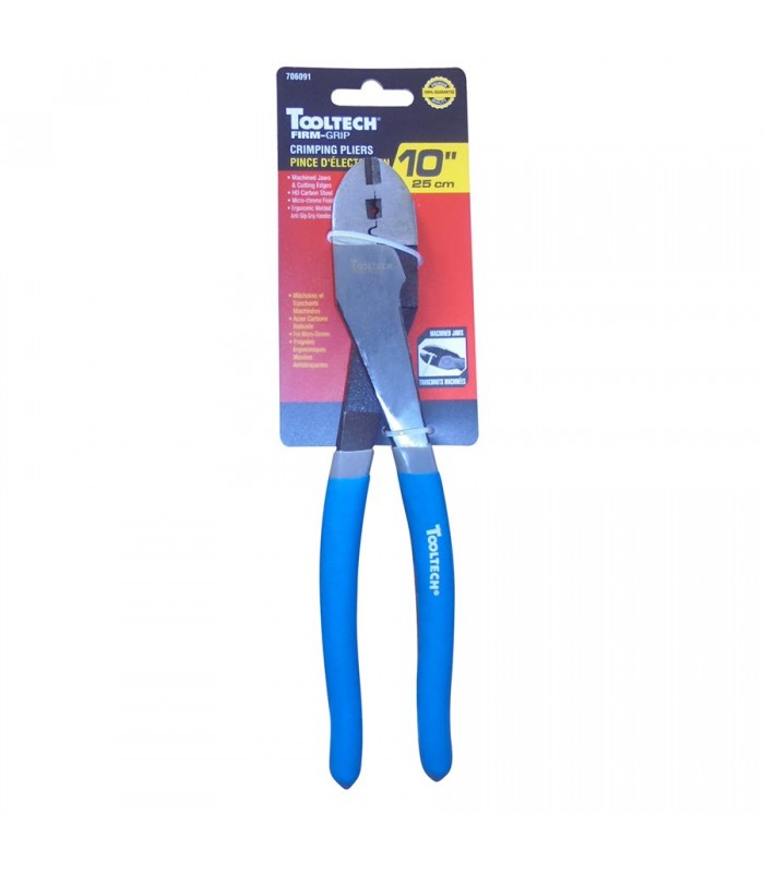 Tooltech Pliers Crimper Cutting HCS 10 in.