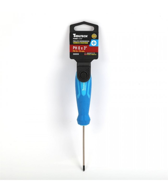 ToolTech Screwdriver Phillips #0 x 3 in