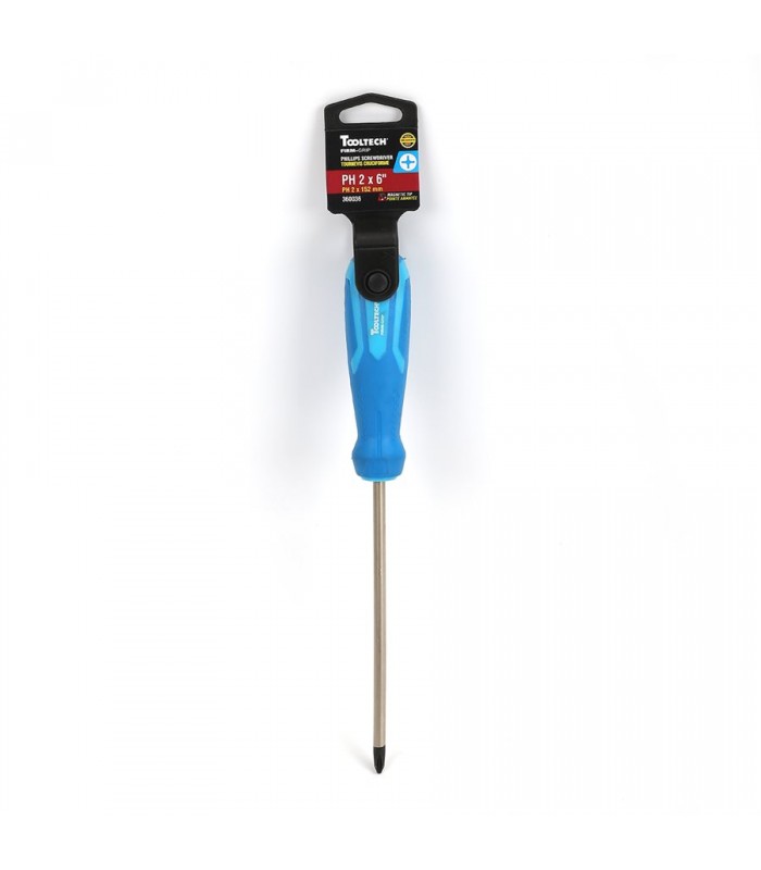 ToolTech Screwdriver Phillips #2 x 6 in