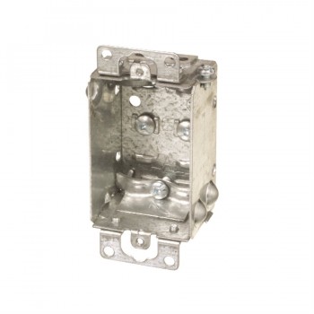 (1104L) Boîte de commutation profonde 2½ po avec supports de Toolway