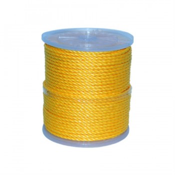 Corde en polypropylène torsadé jaune 5/16 po x 975 pi. de Toolway