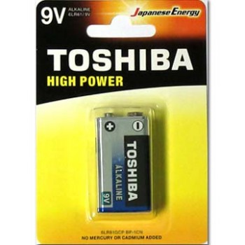 Pile 9V Haute Puissance de Toshiba