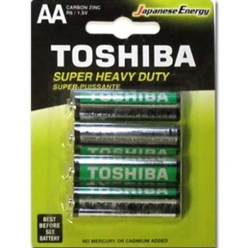 Toshiba AA Batteries - Pack of 4
