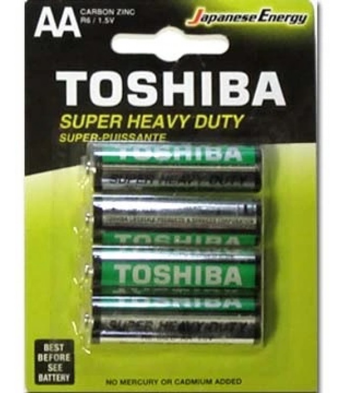 Toshiba AA Batteries - Pack of 4