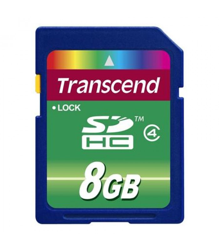 Carte Mémoire Transcend SDHC Classe 4 de 8Go