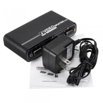 Diviseur actif VGA mâle vers 4 femelles 550Mhz de TopSync