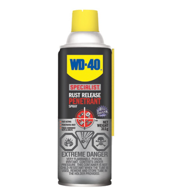WD-40 Rust Release Penetrant Spray, 311g
