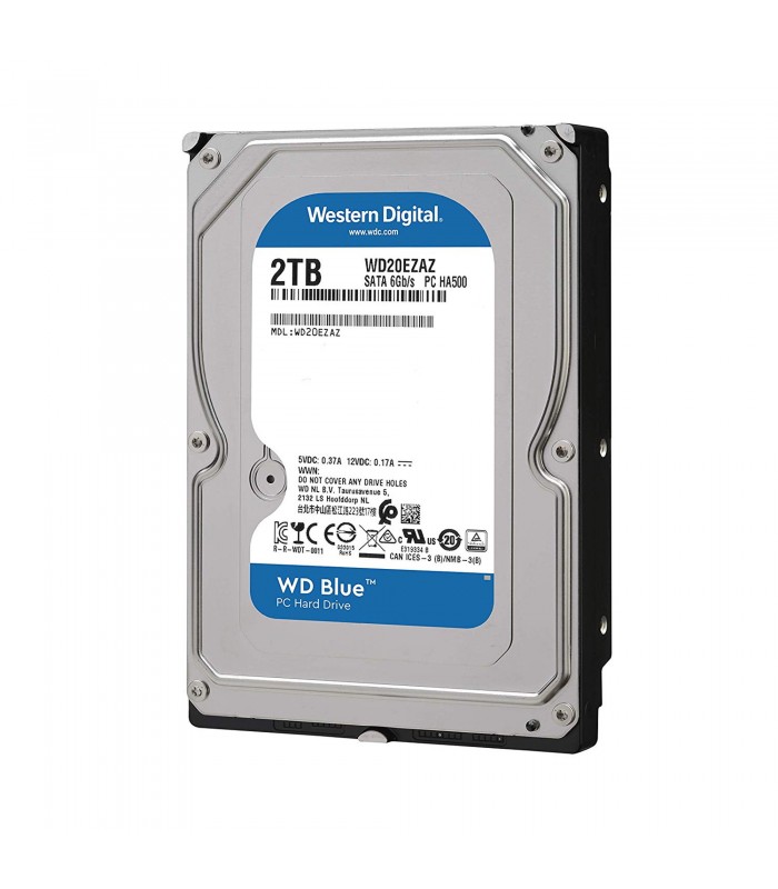 Western Digital Blue Disque Dur Interne 3,5 pouces 2 To SATA 6.0Gb/s