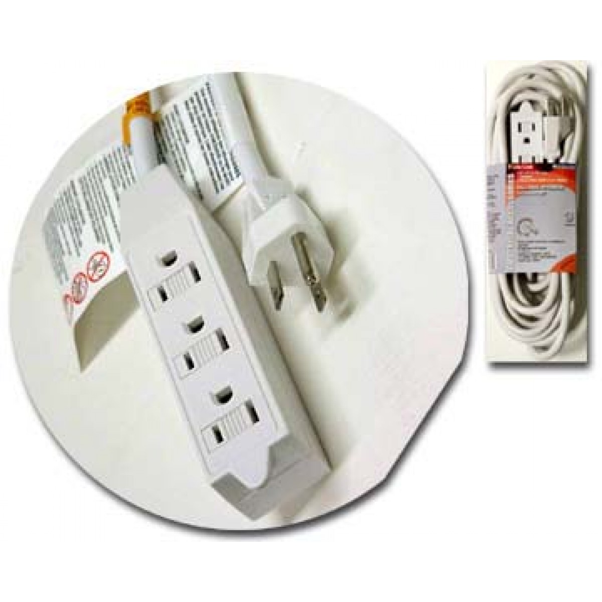 Rallonge électrique robuste - Intérieur/Extérieur - 3C/14 AWG