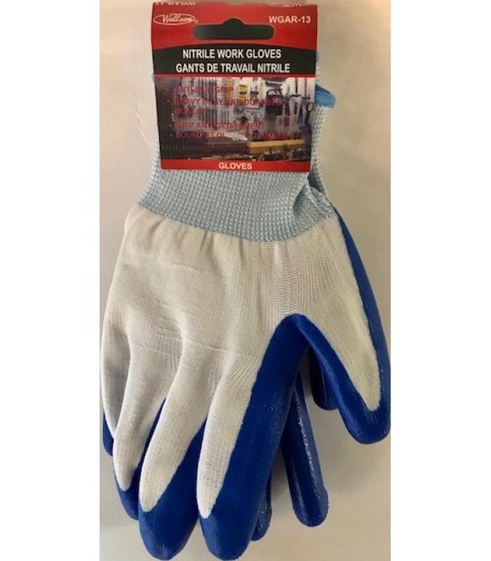 Wellson Nitrile work gloves