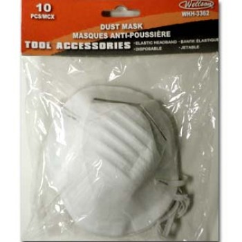 Wellson dust mask pack with filter - 10 pcs.