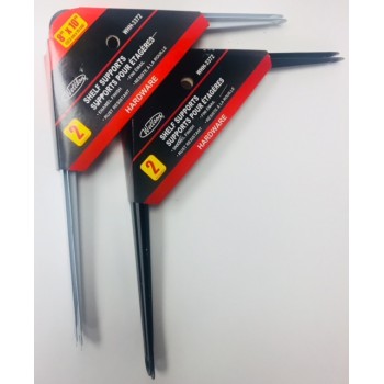 2 PCS 8 "X 10" SUPPORT D'ÉTAGÈRE