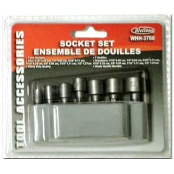 Ensemble de douilles 7 pcs de Wellson