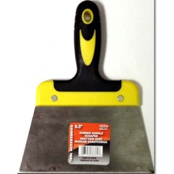 Grattoir 6,5" avec manche caoutchouc de Wellson