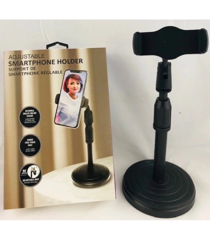 Adjustable smartphone holder