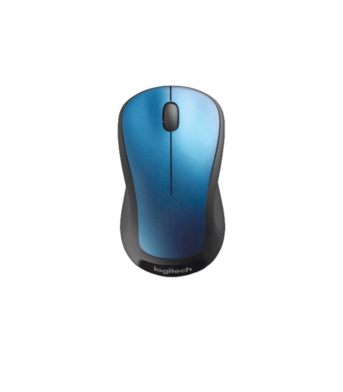 Souris sans fil Logitech M310 - paon bleu